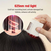 Red Light Vibration Scalp Massage Comb